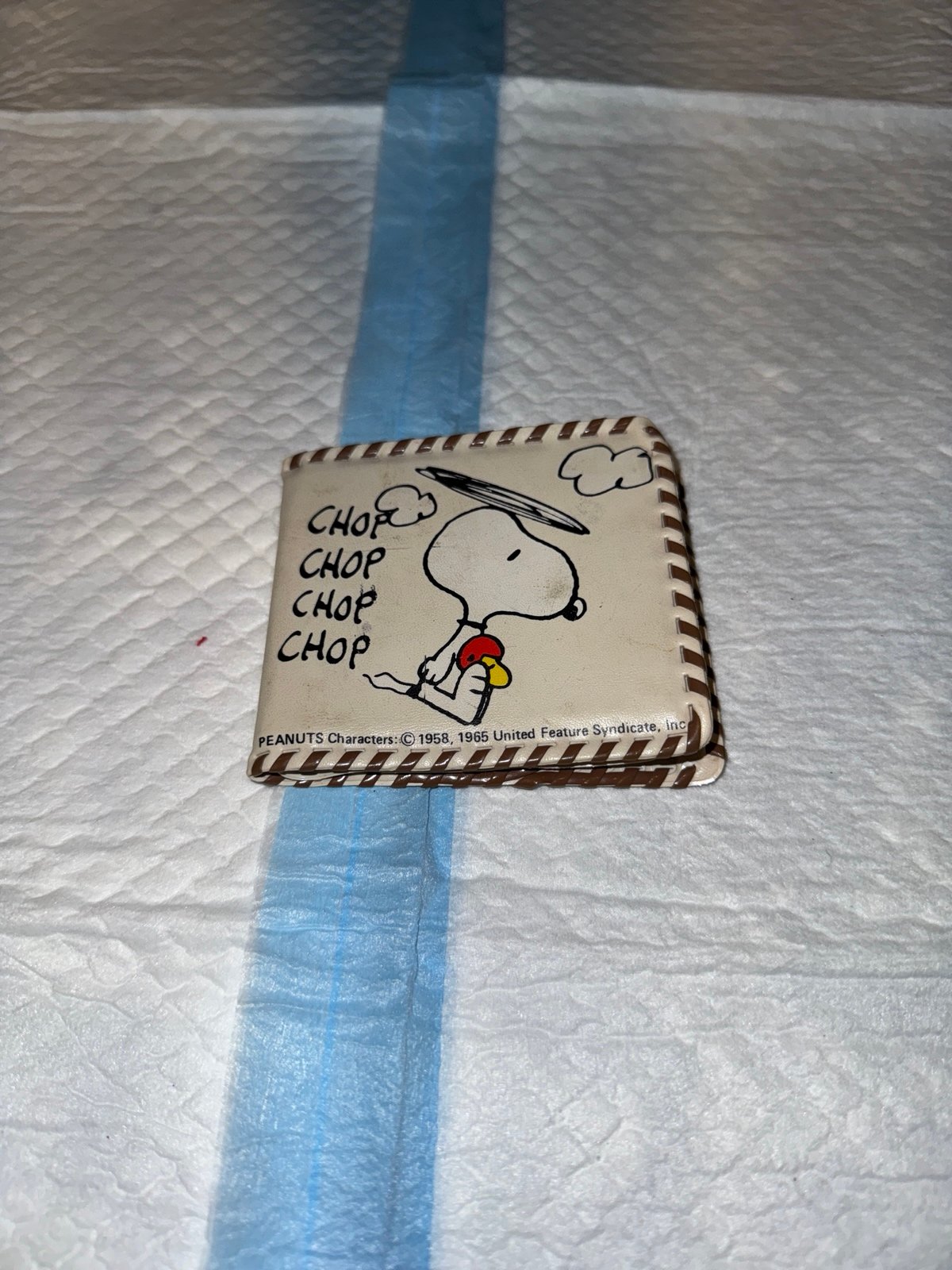 VTG 1965 Peanuts Chop Chop