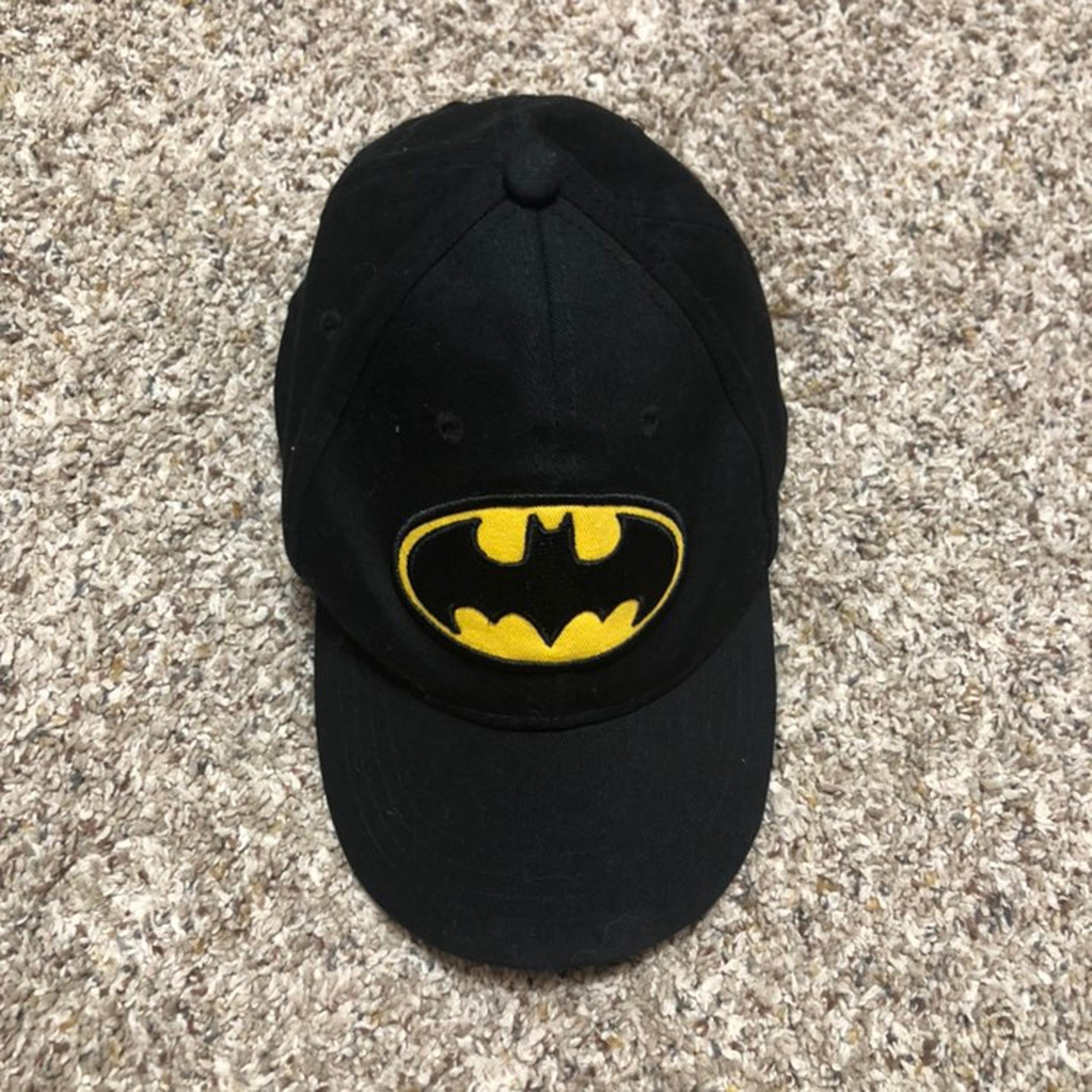 Kids Batman One Size Black Baseball Cap