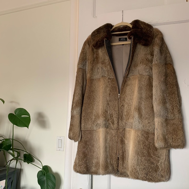 A.P.C. Fur Coat