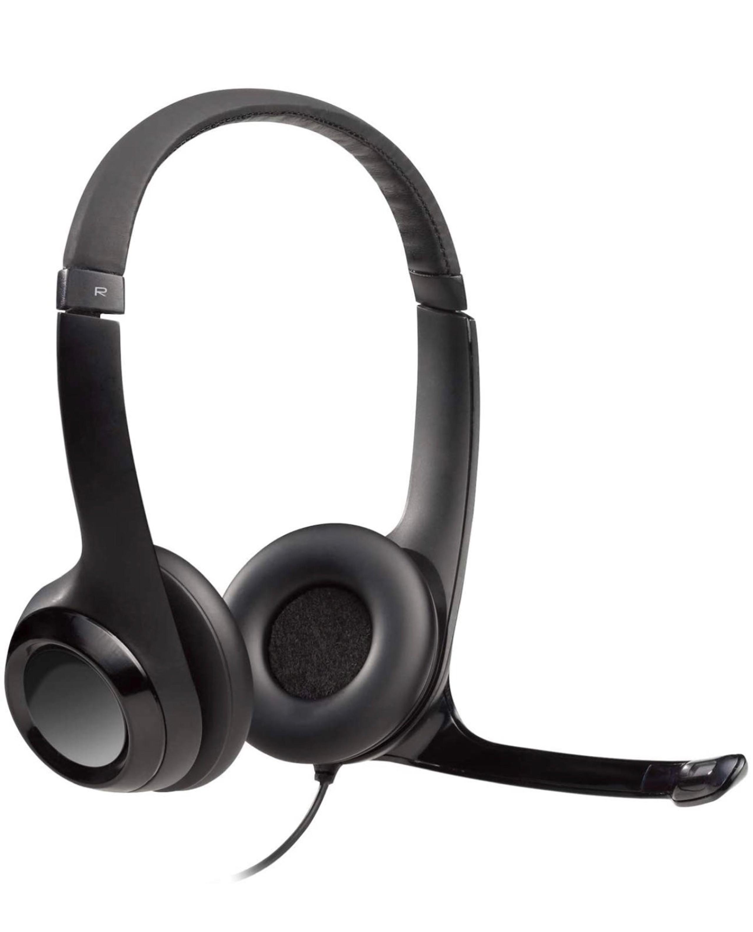 Logitech USB noise canceling headphones