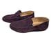 Neil Barrett Loafers Mens Suede Leather Slip On Comfort Lightweight Purple 10