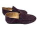Neil Barrett Loafers Mens Suede Leather Slip On Comfort Lightweight Purple 10