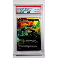 MTG Magic the Gathering Secret Lair Hatsune Miku Foil Chord of Calling PSA 10
