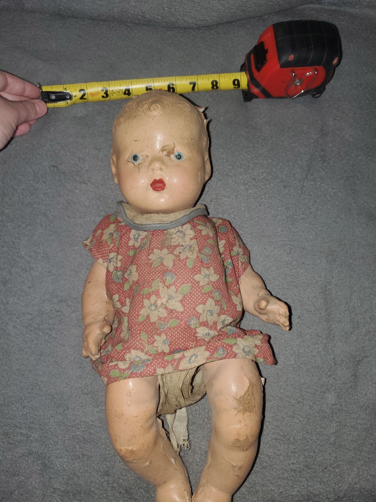Haunted antique doll.