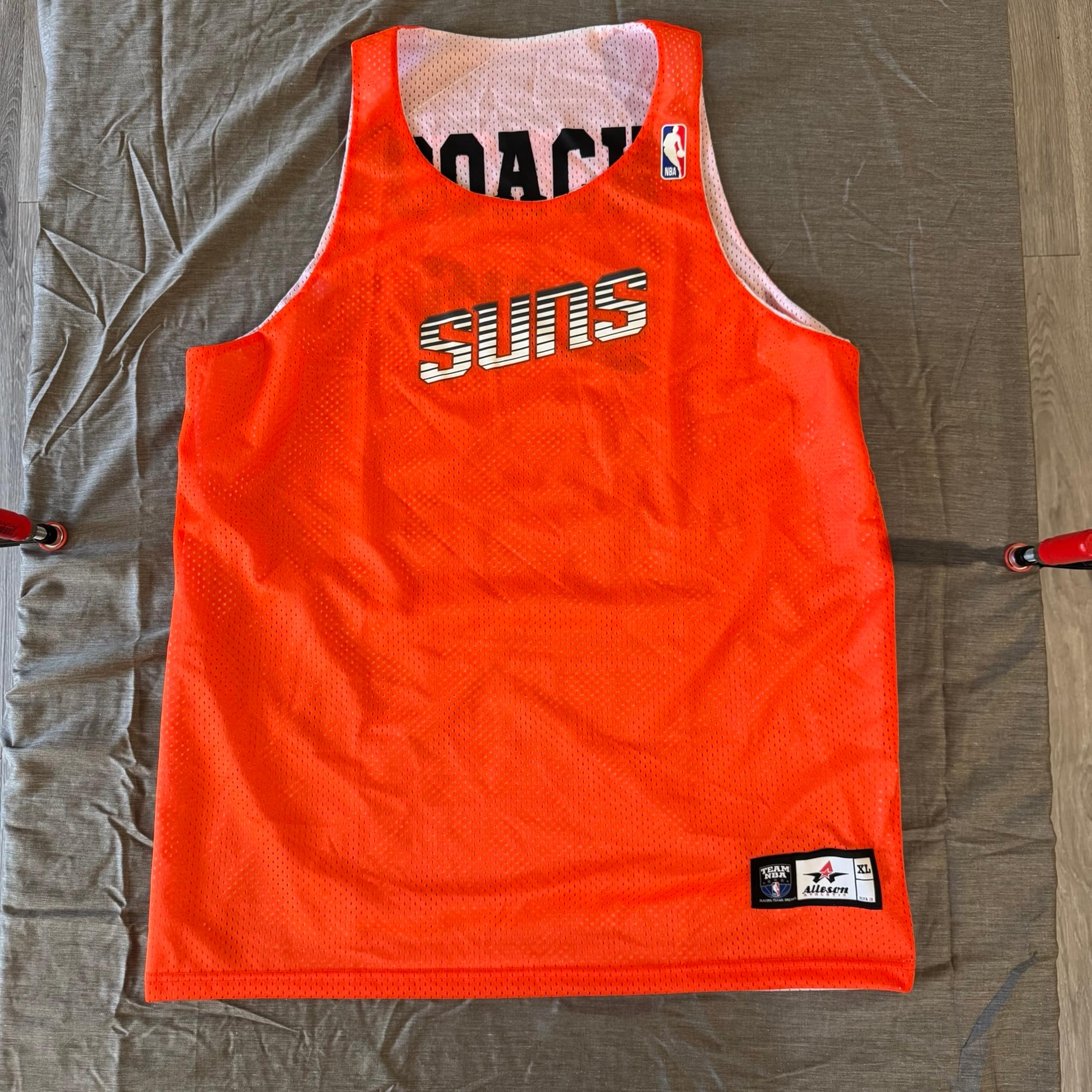 Men’s NBA Alleson Athletic Phoenix Suns “Coach” Reversible Mesh Jersey Size XL