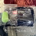 POWER MUSIC Star Pattern Pouch with Green Sponge