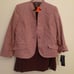 Kasper 3 piece suits with matching Tote