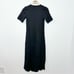 AYR The Scout Dress in Seashell Collared NEW Black Preppy size XS