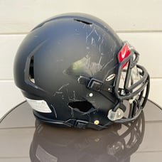 Pre- Owned Youth Riddell Speed Icon Football Helmet Black Size Large