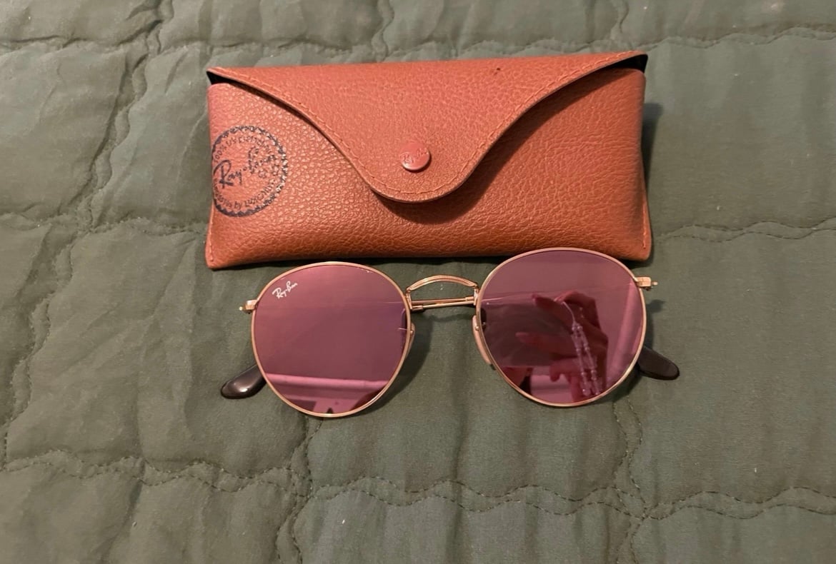 Ray-Ban round pink