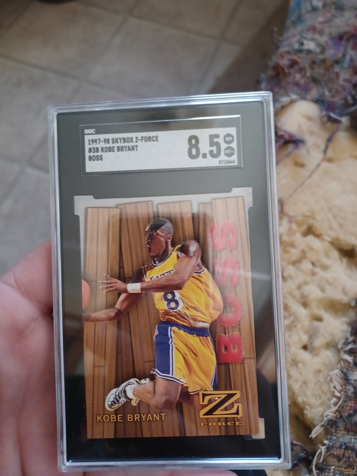 97 Skybox Zforce Kobe Bryant
