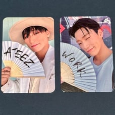 ATEEZ golden hour soundwave pop up popup san photocard set