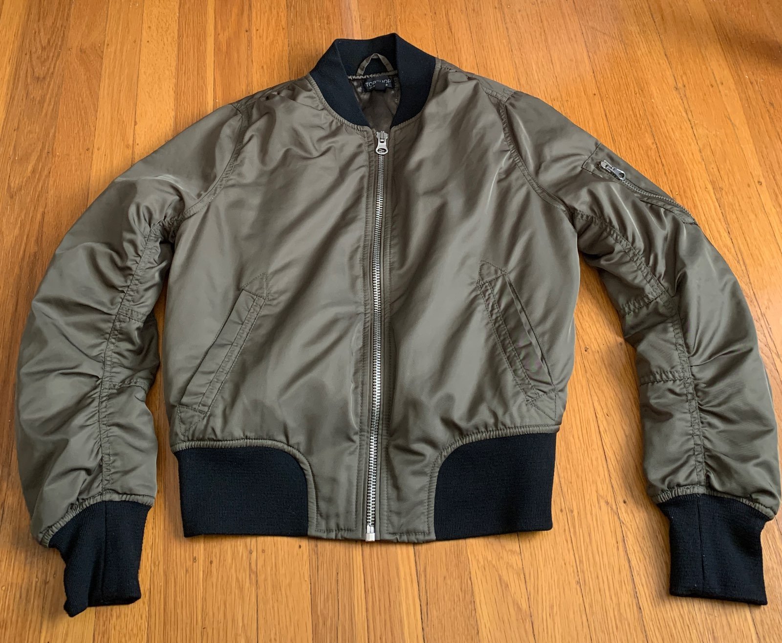 TopShop Bomber Jacket Size 6
