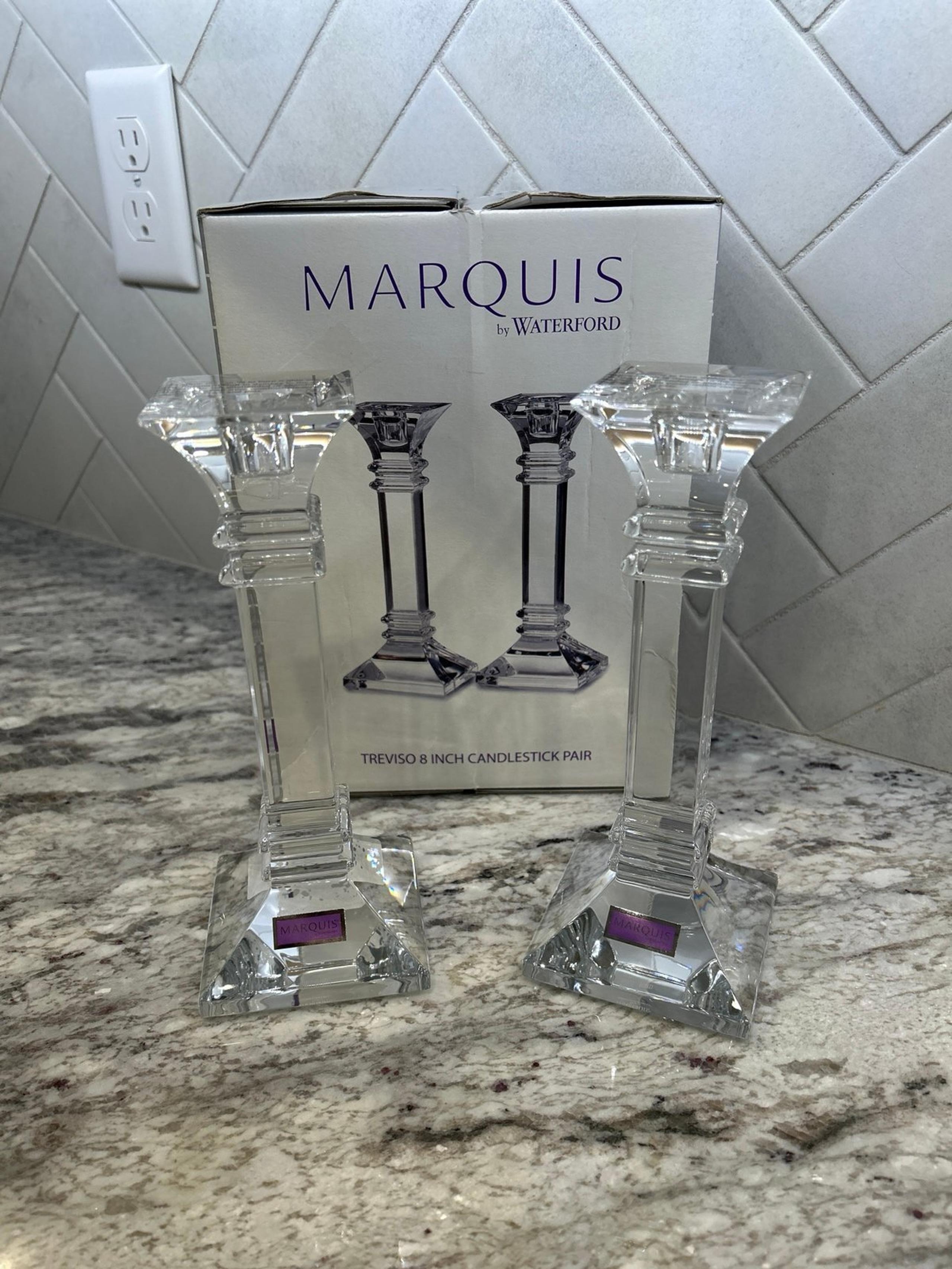 Marquis by Waterford 8” Candlestick pair