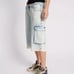 DEPECHE BLUE SKATER GIRL WIDE LEG SHORTS