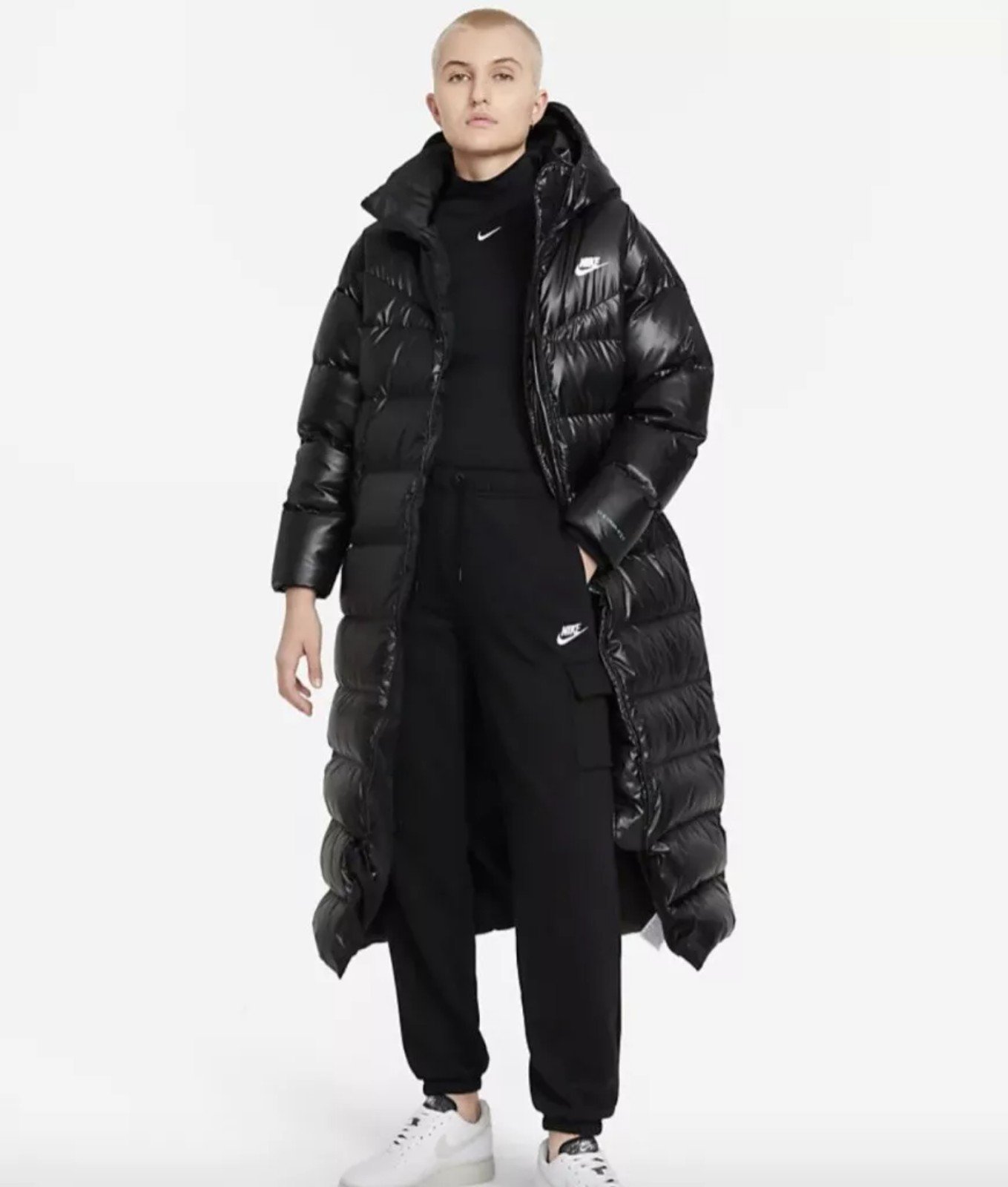 Nike Sportswear Women's Therma-FIT City Puffer Black DH4081-010 Medium NWT 305