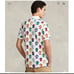 NWT Polo Ralph Lauren Classic Fit Polo-Shirt-Print Mesh Polo