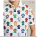 NWT Polo Ralph Lauren Classic Fit Polo-Shirt-Print Mesh Polo