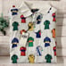NWT Polo Ralph Lauren Classic Fit Polo-Shirt-Print Mesh Polo