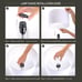 Drum Shade Standing Lamp, Pull Chain Switch, E26 Socket, Modern Lamps