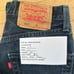 Vintage 90s Levi's 501 Straight Leg Black Denim Jeans 29x30 Made in USA