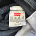 Vintage 90s Levi's 501 Straight Leg Black Denim Jeans 29x30 Made in USA