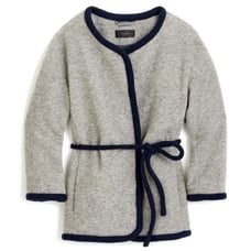 NWT J.Crew Wrap Jacket In Boiled Wool