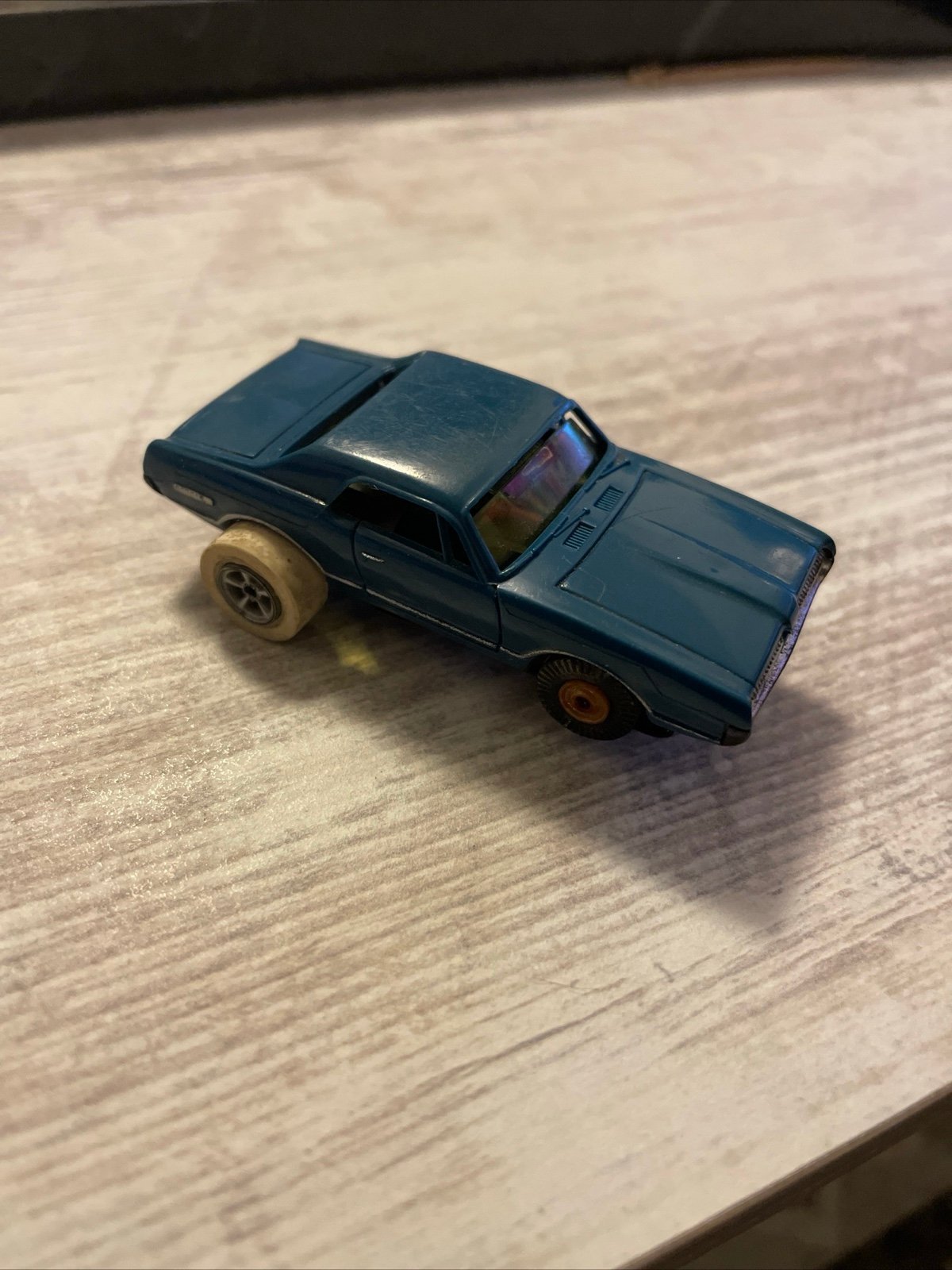 Original HO Aurora Thunderjet 500 Blue Cougar # 1389