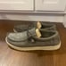 Men’s Hey Dude Shoes - 12 - Recycled Leather Coffee - Wally