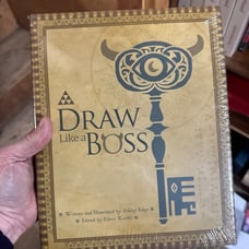 Draw like a boss Ashley edge Zelda hardcover 1st printing video game