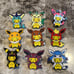 Pokemon Pikachu Eevee Evolutions enamel pin set