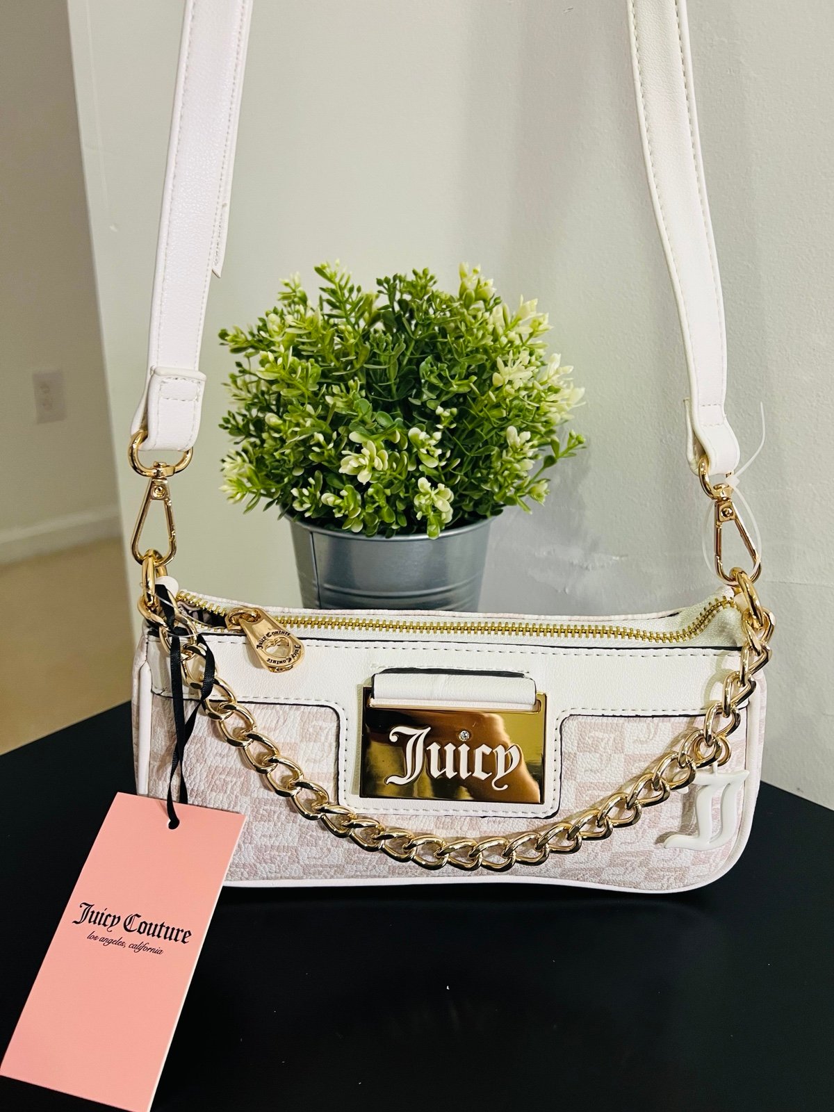 Juicy Couture For The Girls Crossbody Bag - Yellow NWT