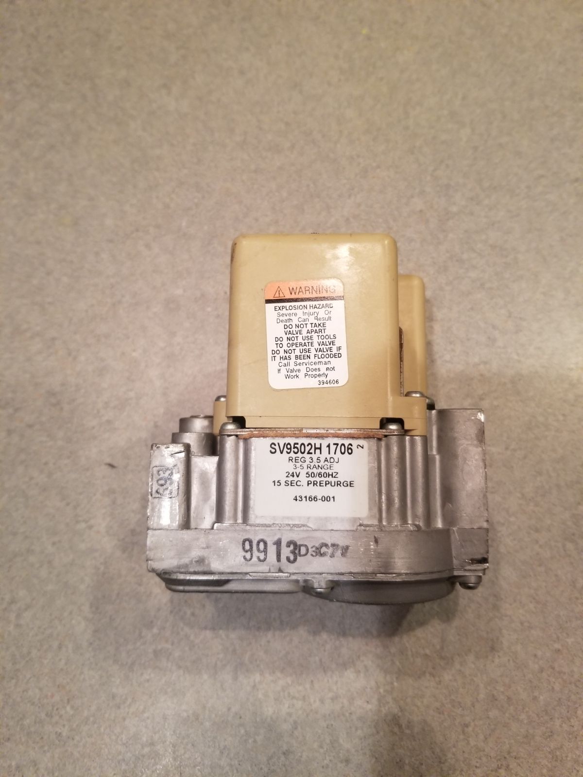 Lennox Furnace Smartvalve SV9502H1706