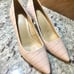 Soft Pink Leather Pumps (Heels) - US 10M