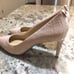 Soft Pink Leather Pumps (Heels) - US 10M