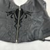 Harley Davidson ladies vest lace up Halter Top size L