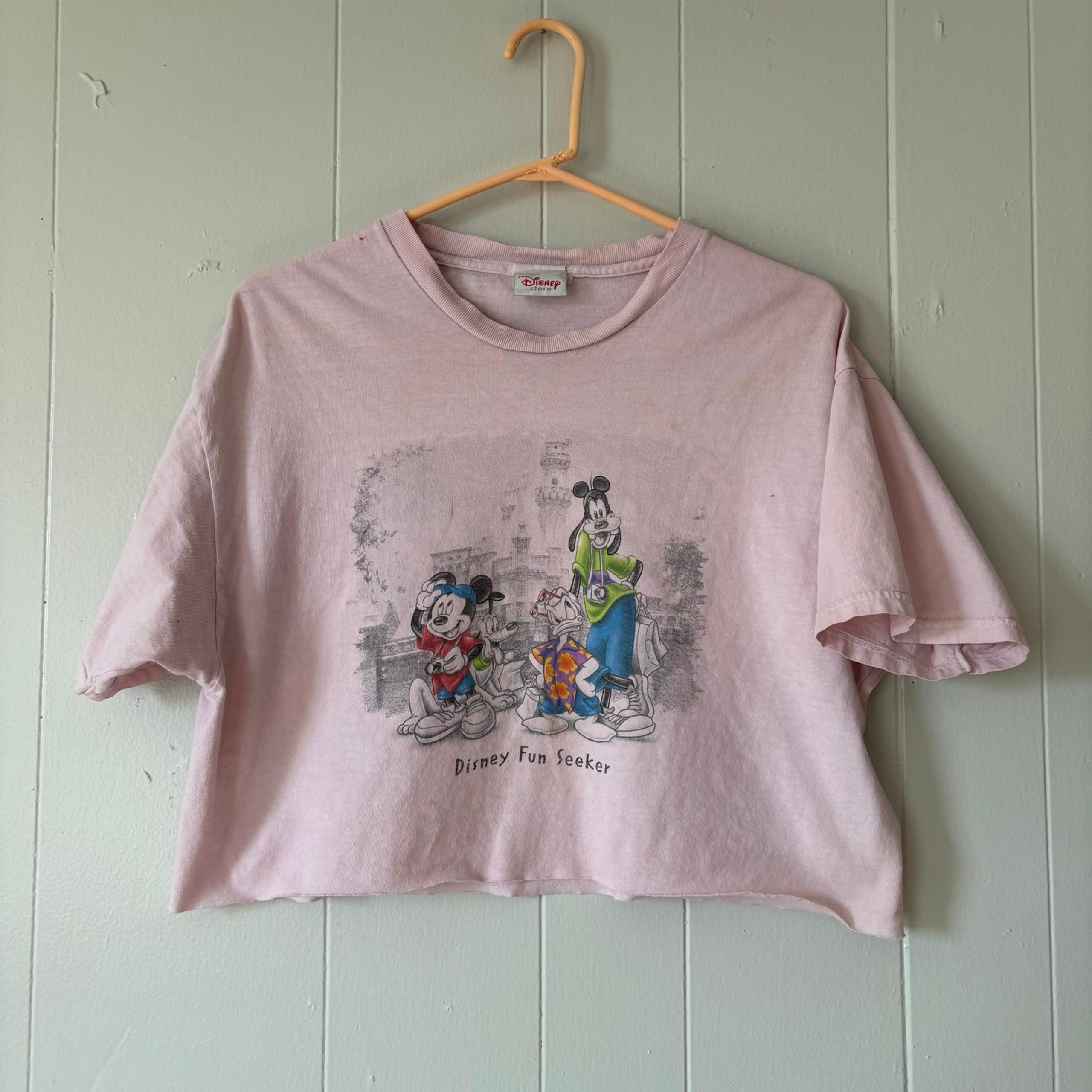 Vintage Disney Store Crop Top