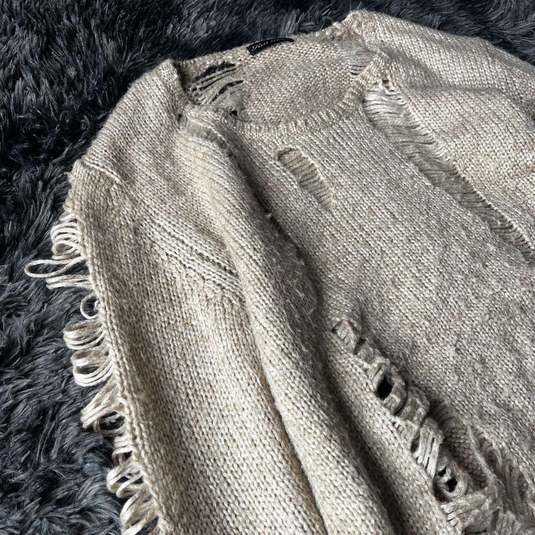 00s Rat Roen Grounge Knit y2k Heisei Grunge