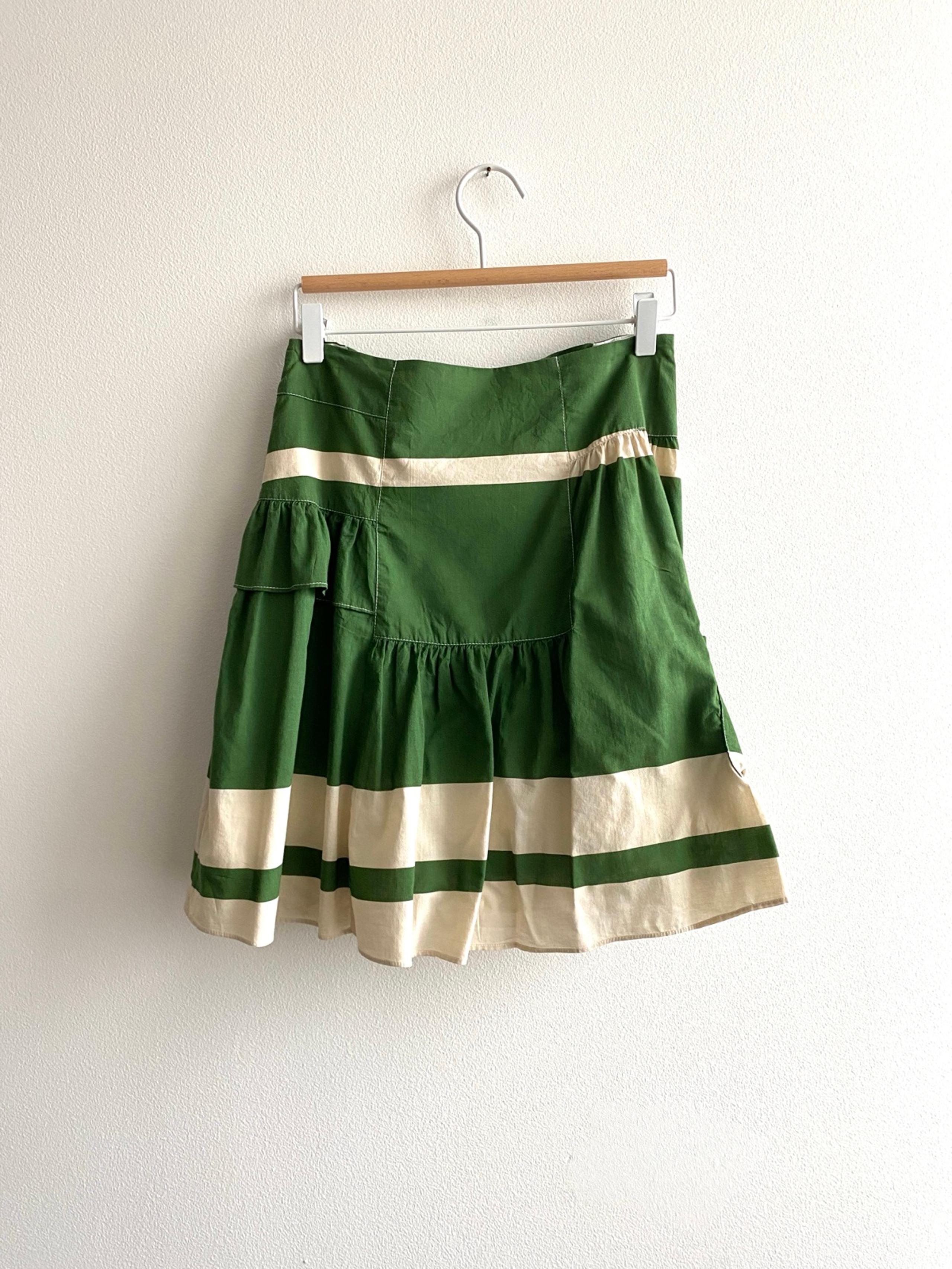 Twinkle by Wenlan Pleated A-Line Skirt