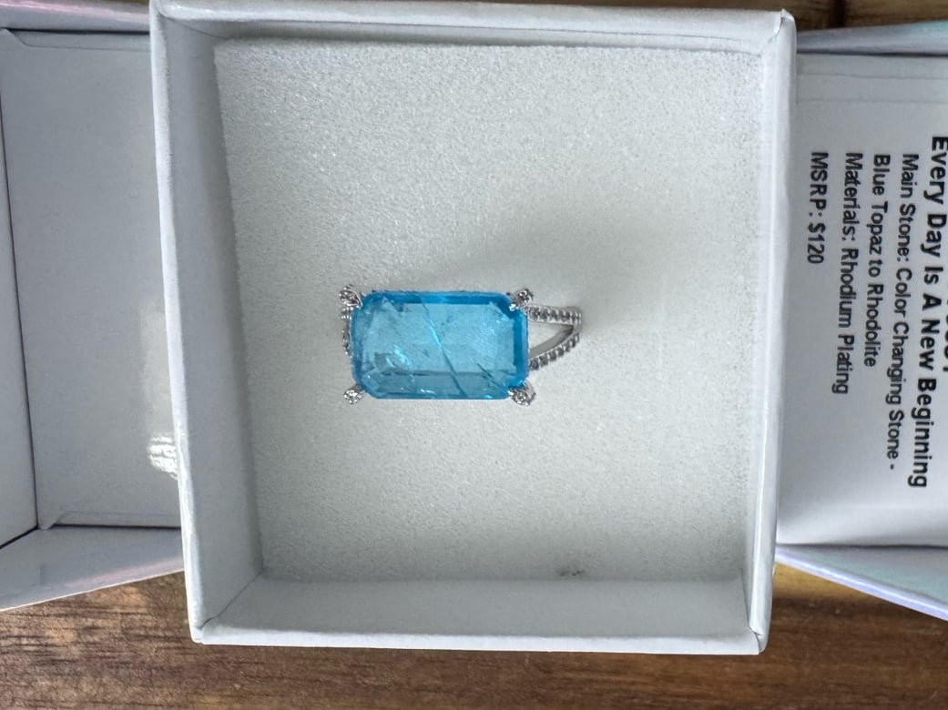 Size 11 Bomb Party mental health awareness ring