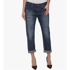 Big Star Jeans Cropped Capri Rolled Cuff 26 Stretch BUCKLE Classic Low Rise