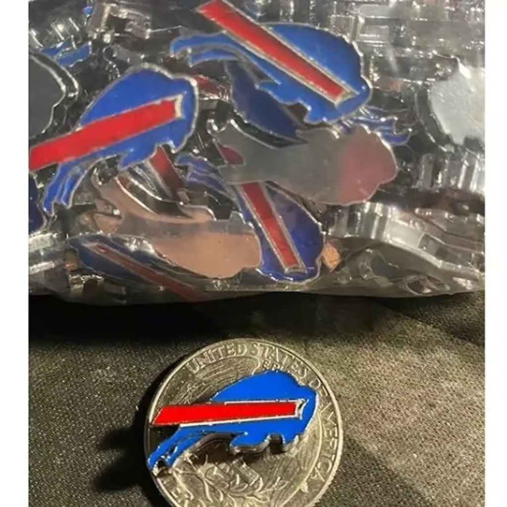 100 Buffalo Bills Team Pendant slide Charms