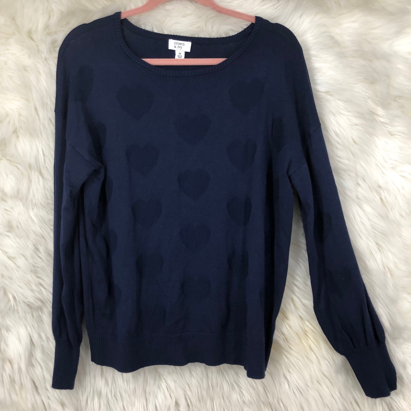 Crown and ivy pullover cheap