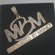 Motivated By Money Gold Pendant