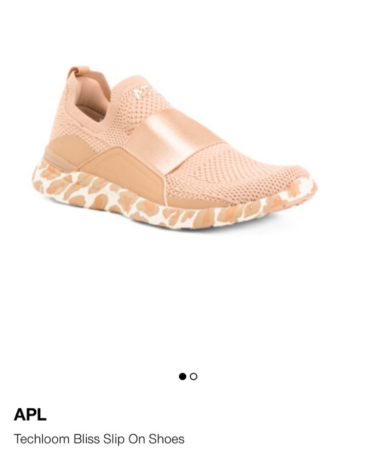 APL techloom bliss tan shoe