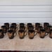 Holiday 08 Glided Noel Stoneware Coffee mugs set of 18