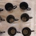 Holiday 08 Glided Noel Stoneware Coffee mugs set of 18