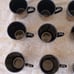 Holiday 08 Glided Noel Stoneware Coffee mugs set of 18