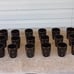 Holiday 08 Glided Noel Stoneware Coffee mugs set of 18