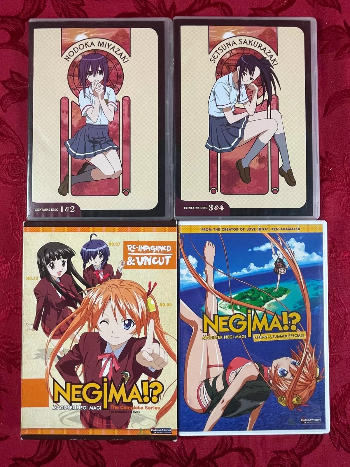 NEGIMA: Season 1 & 2 + Spring & Summer Specials (2005) FUNimation Bundle OOP
